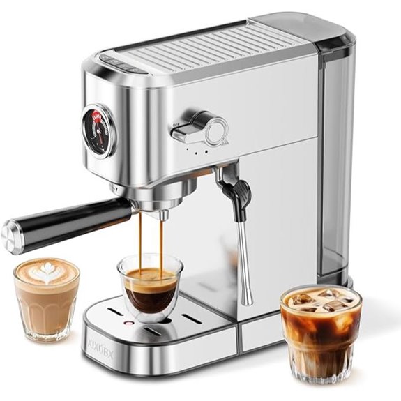 20Bar Espresso Machine with Milk Frother