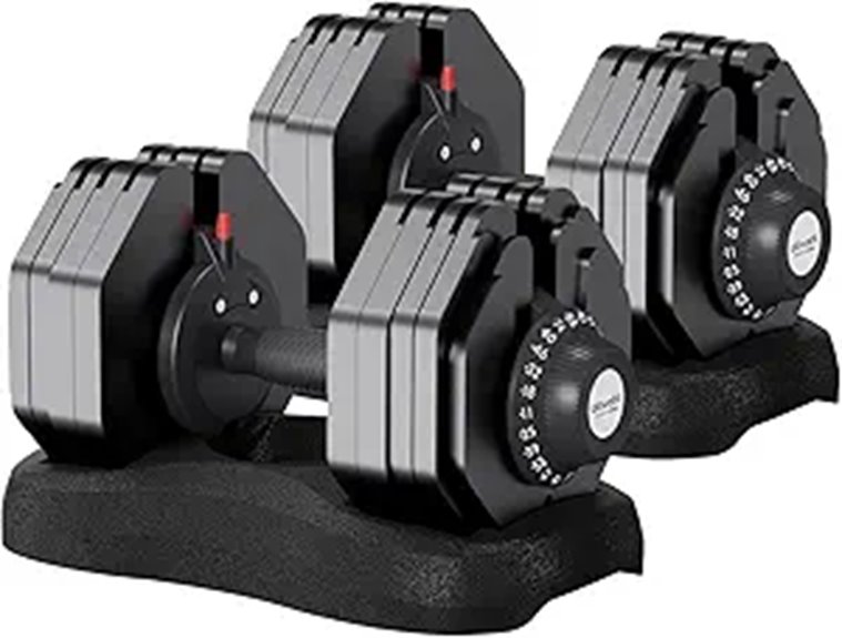 ATIVAFIT Adjustable 12-in-1 Dumbbell Set