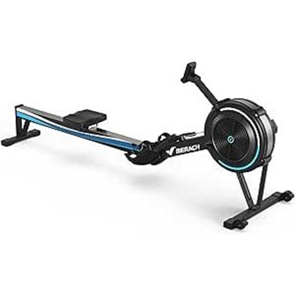 MERACH Adjustable Air Resistance Indoor Rowing Machine