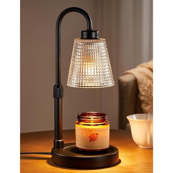Innqoo Candle Warmer Lamp with Timer and Dimmable Features