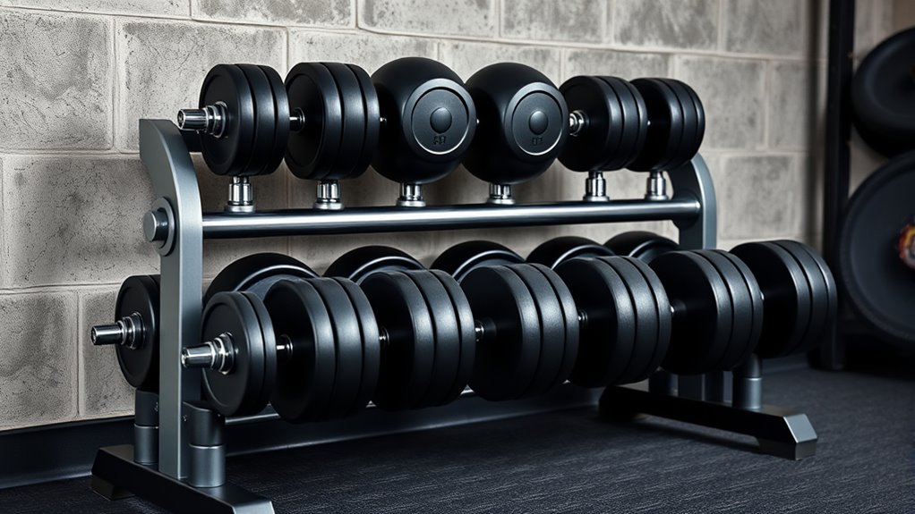 adjustable dumbbell selection criteria