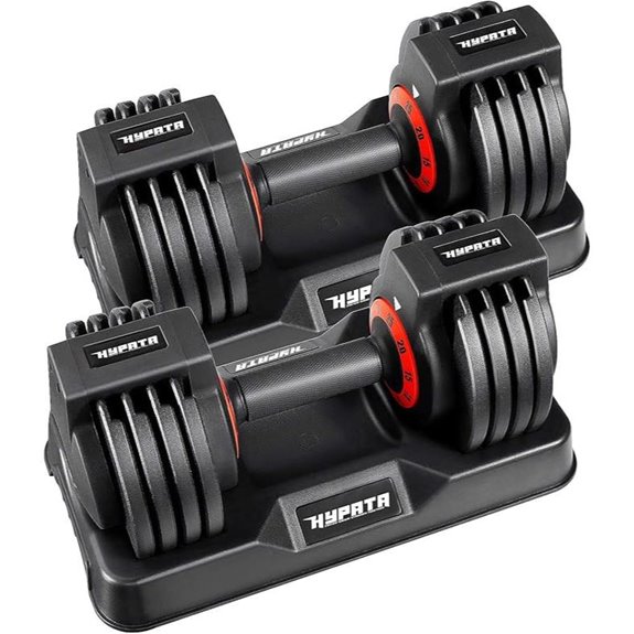 Adjustable Dumbbell Set for Men and Women