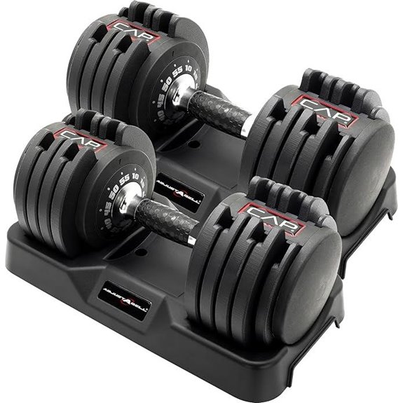 CAP Barbell Adjustable Dumbbell Weights (Singles & Pairs)