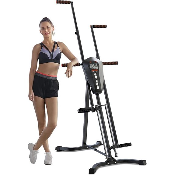 Sportsroyals Vertical Climber Adjustable Full Body Workout
