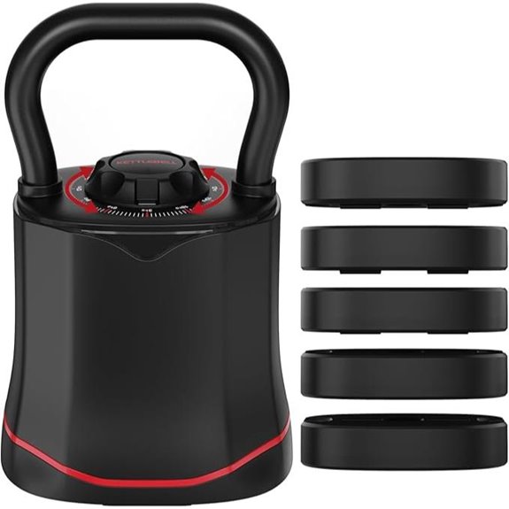 HXD-ERGO Adjustable Kettlebell for Full Body Workouts