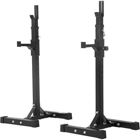 PayLessHere Adjustable 550LBS Squat Rack and Bench