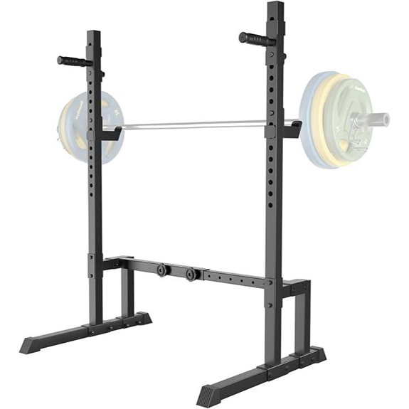 Uboway Adjustable Barbell Rack for Home Gym