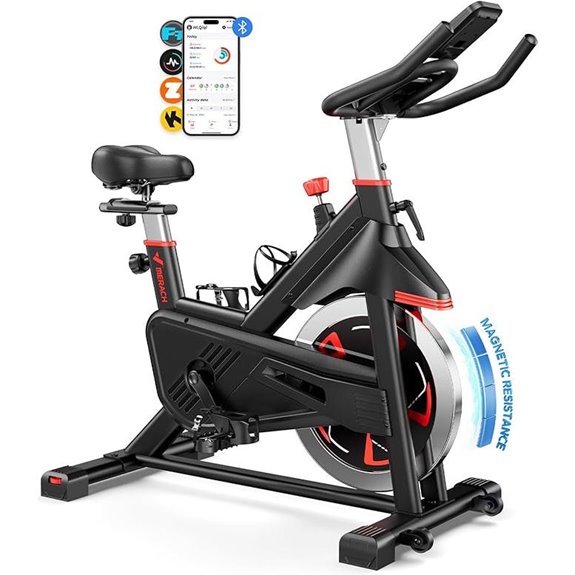 Merach Exercise Bike with Incline & Decline
