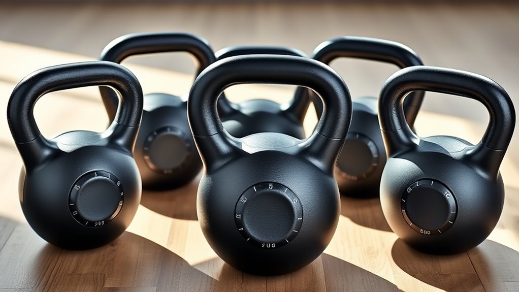 adjustable kettlebell features