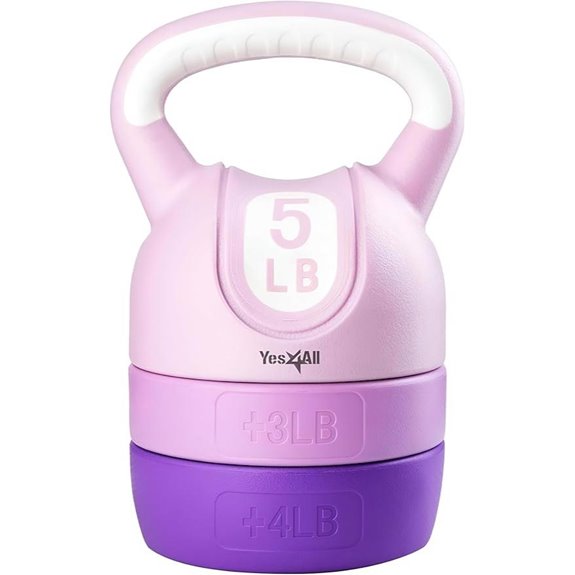 Yes4All Adjustable Kettlebell for Strength Training