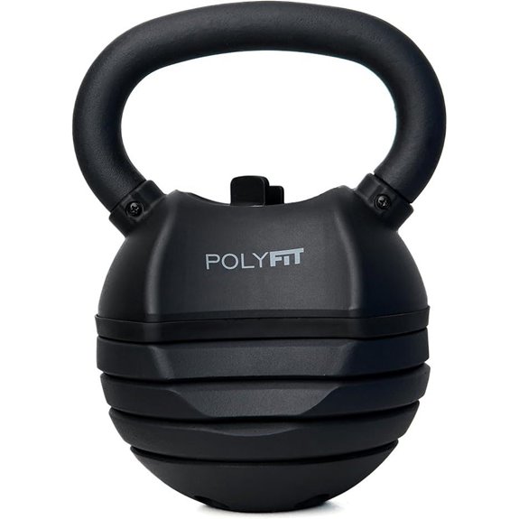 Polyfit Adjustable Kettlebell Set (30/40/50 lbs)