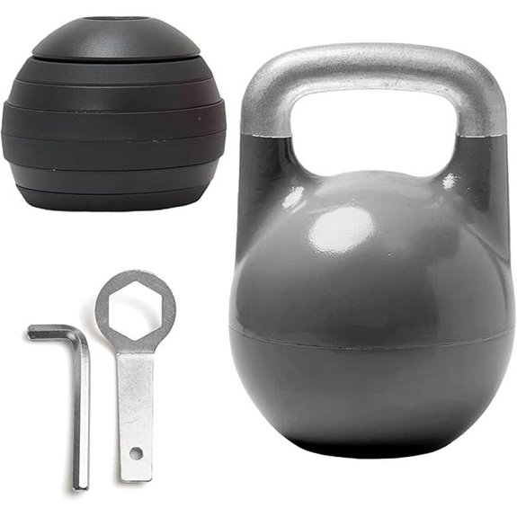 Kettlebell Kings Adjustable Set 26-70 lb for Strength