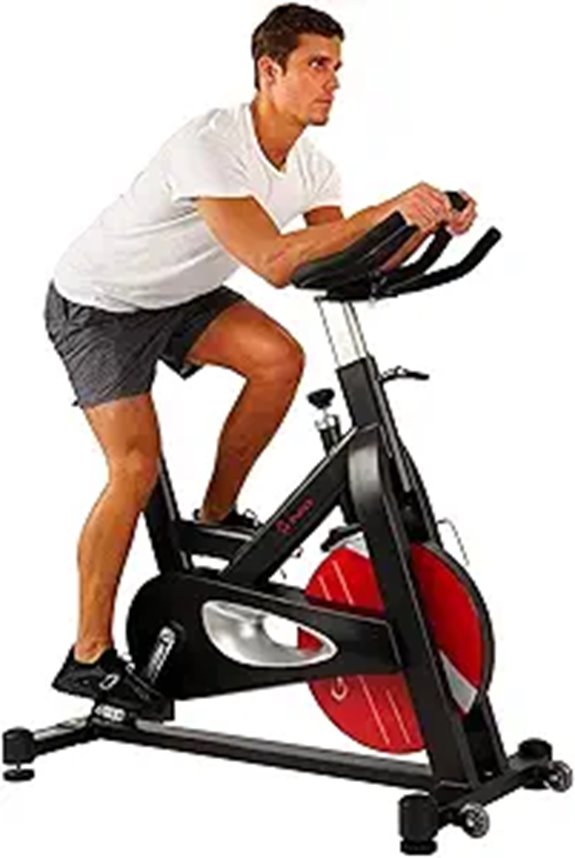 Sunny Health Exercise Bike with Adjustable Seat