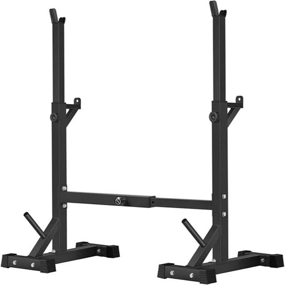 BangTong&Li Adjustable Weight Squat Rack Stand