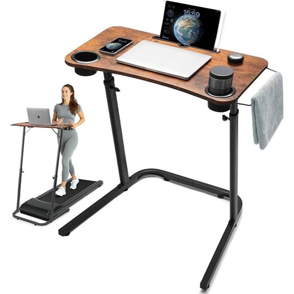 adjustable treadmill desk