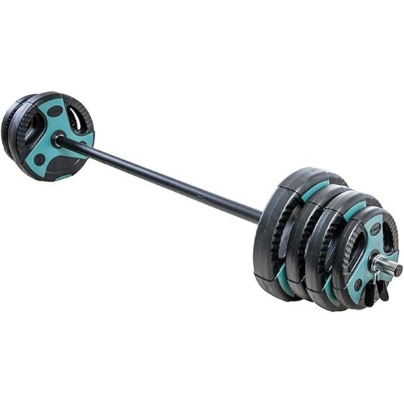 US Weight Barbell Set with Adjustable Weights