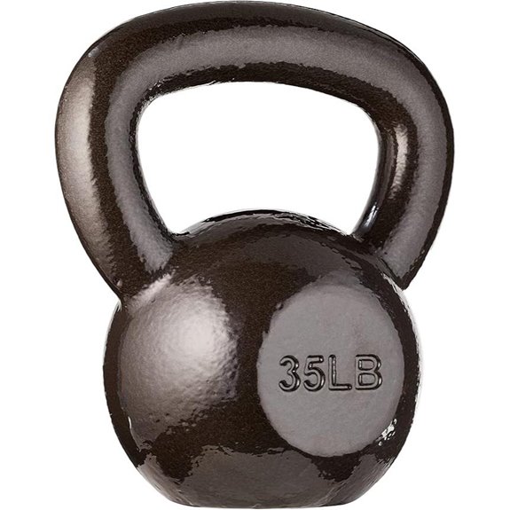Amazon Basics Cast Iron Kettlebell
