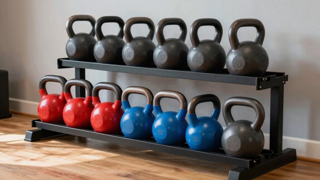 affordable kettlebell rack sets