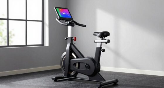 affordable screen equipped exercise bikes