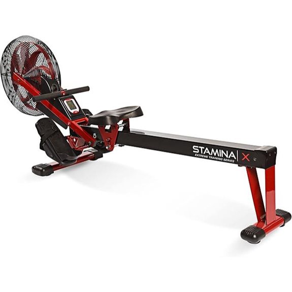 Stamina X Air Rower with App and Resistance