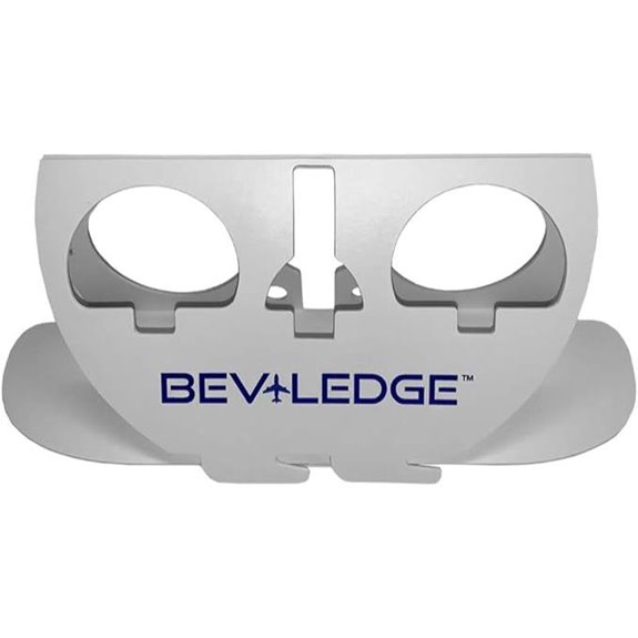 BEVLEDGE Airplane Window Organizer with Luggage Tag