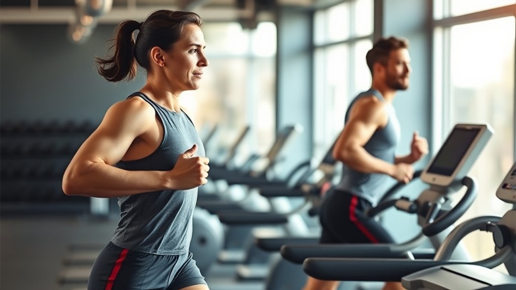 alternating high low intensity