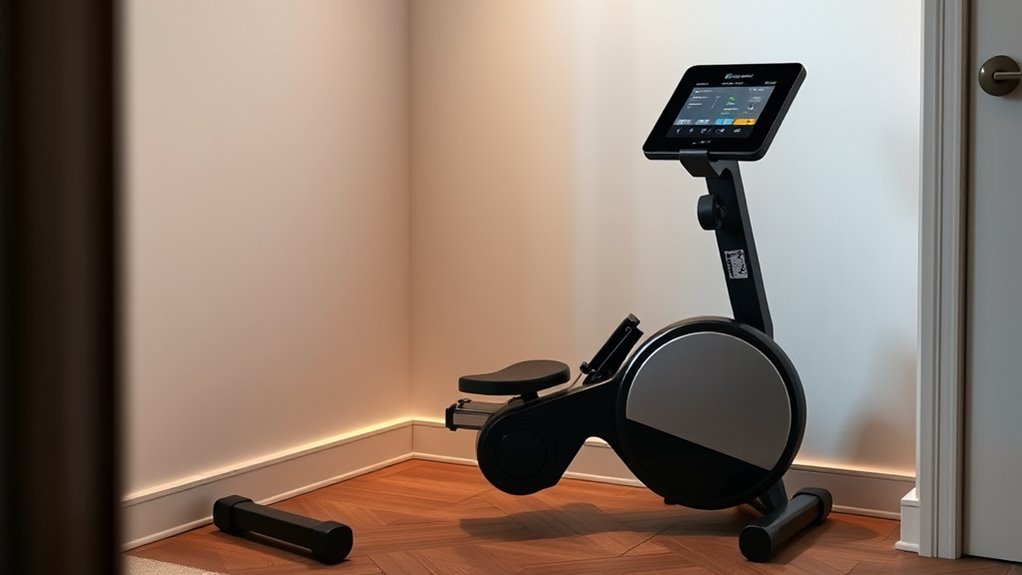 apartment friendly high capacity rowing