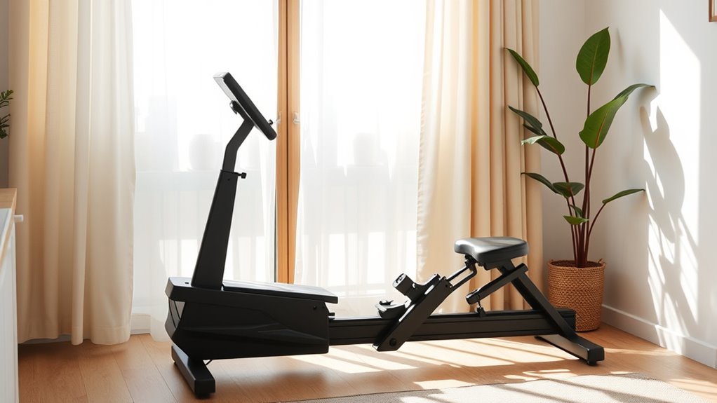 apartment friendly rowing machine considerations