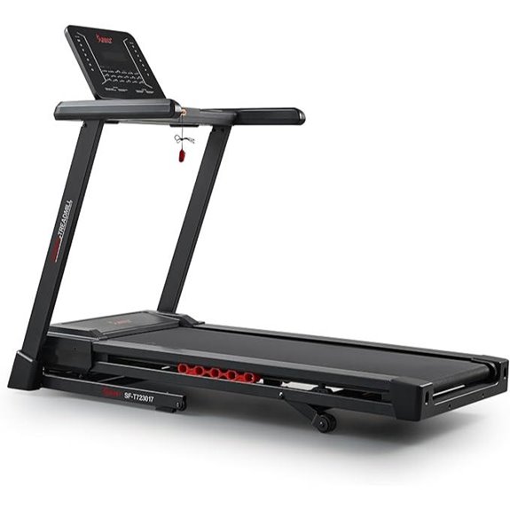Sunny Health & Fitness Auto Incline Treadmill with App