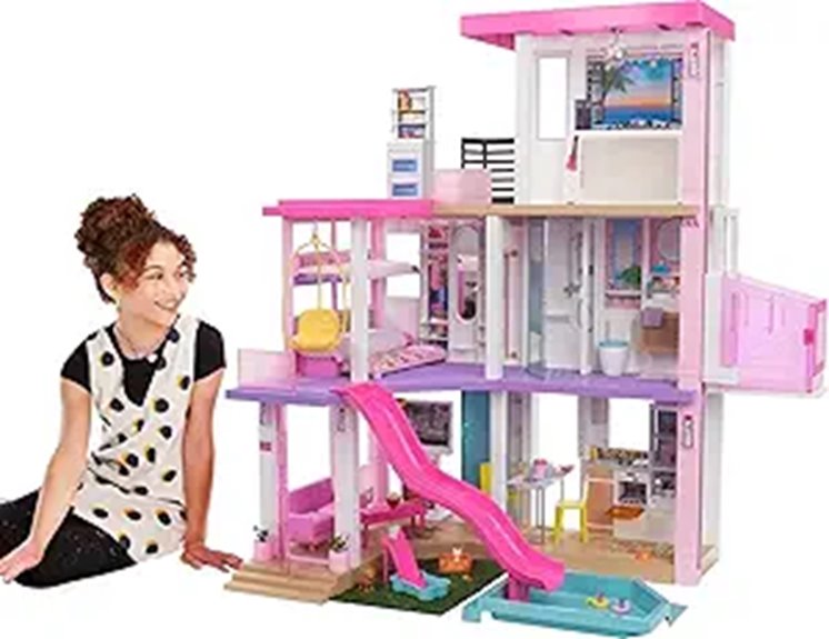 Barbie DreamHouse Dollhouse with Accessories and Features