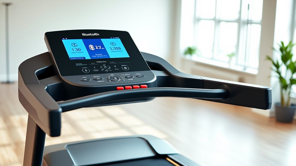 bluetooth treadmill features