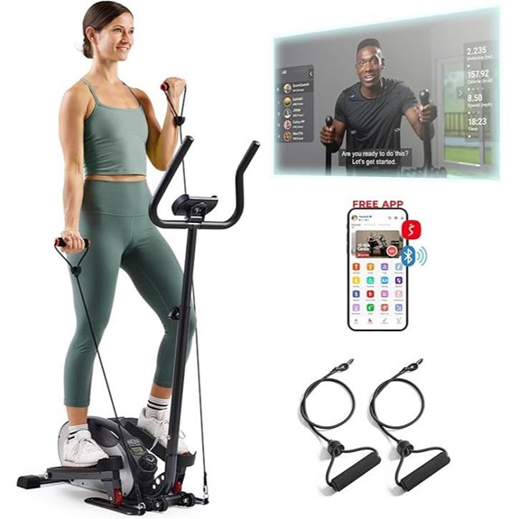 bluetooth under desk elliptical