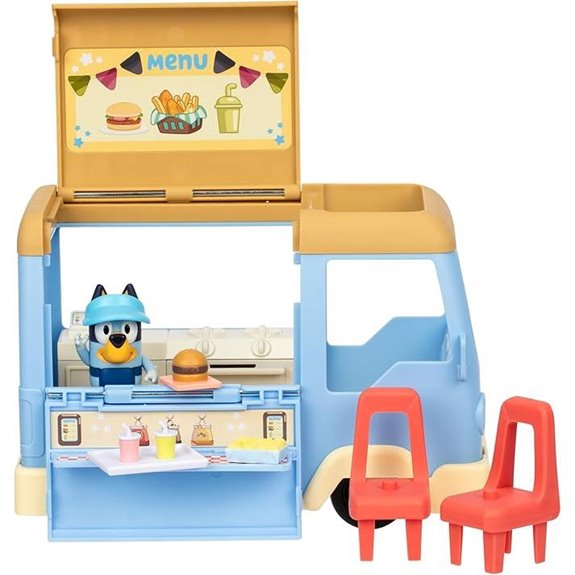 Bluey Play Chef Food Truck Playset for Kids