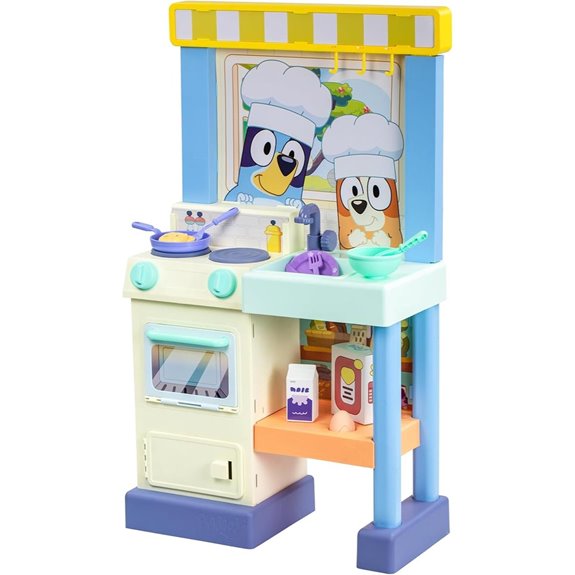 Bluey Kids Play Kitchen Set with Accessories