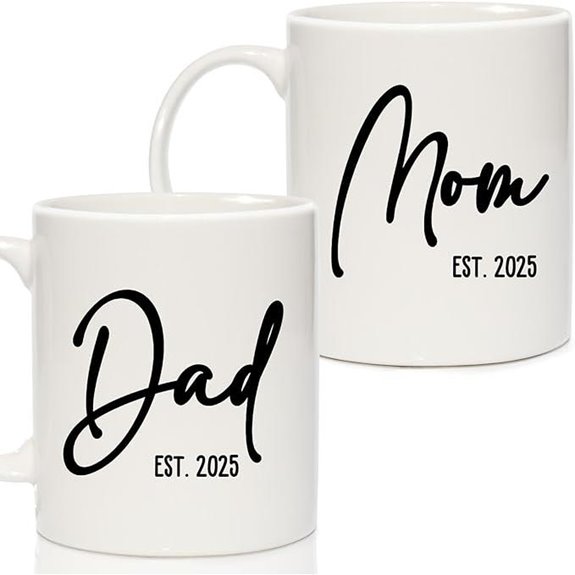 Breezy Valley Expecting Parents Gift Mug Set