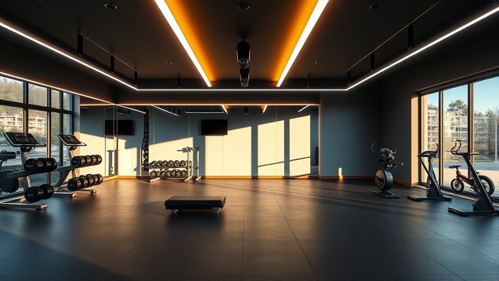 bright even illumination setup