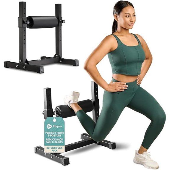 Lifepro Bulgarian Split Squat Stand with Foam Roller