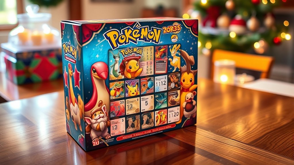 choosing holiday pok mon calendars