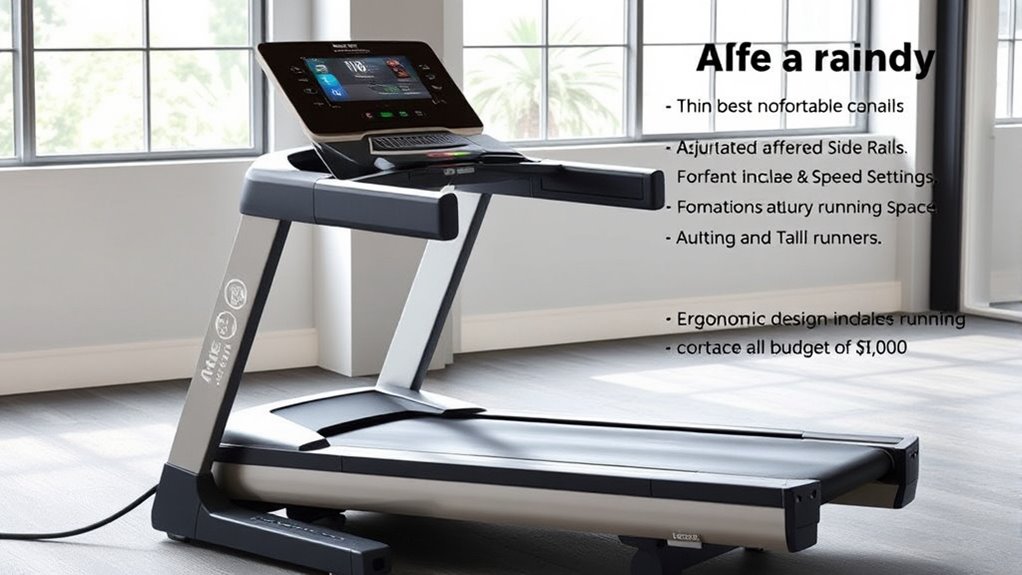 choosing tall runner treadmill