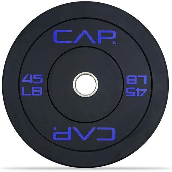 CAP Barbell Rubber Olympic Bumper Plate | Multiple Options/Colors