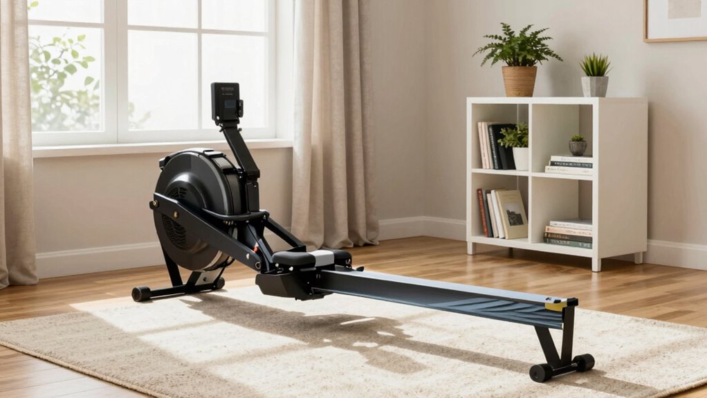 compact apartment rowing machines