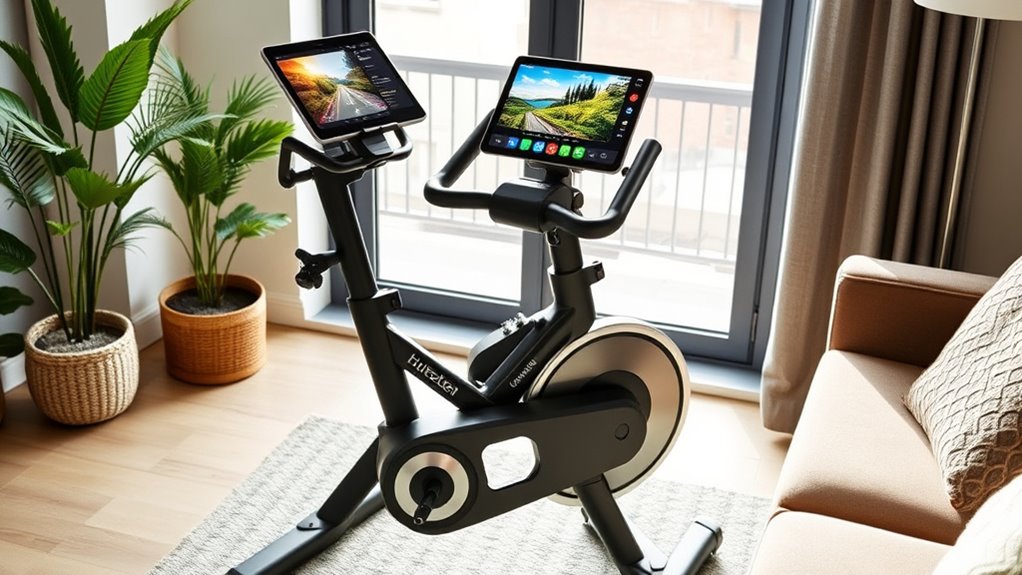 compact connected comfortable bike