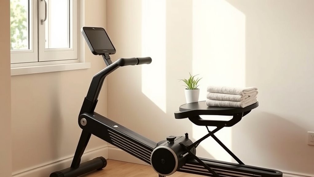 compact quiet customizable workout