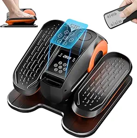 Under Desk Elliptical Machine with Remote Control