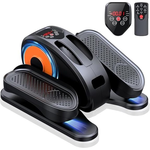Under Desk Elliptical Machine with Remote Control