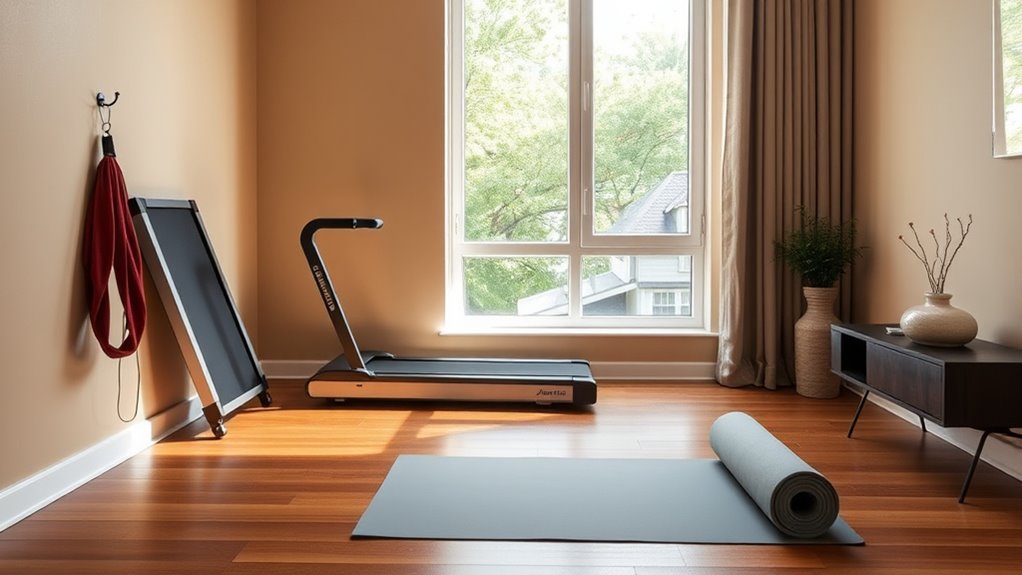 compact versatile home gym