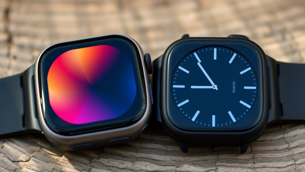 comparing watch features and benefits