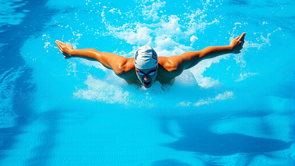 control your swimming pace