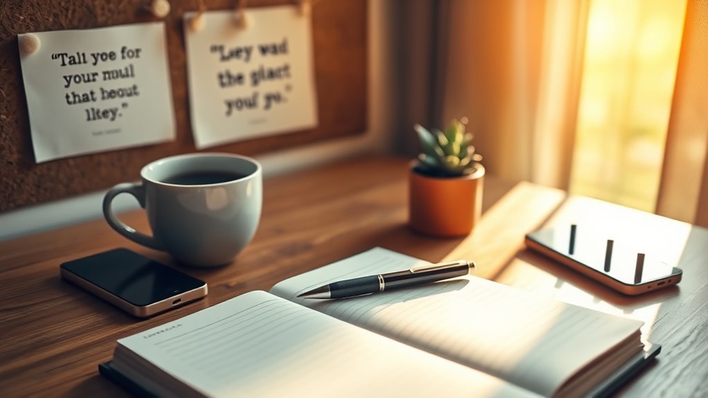 create a calm organized space