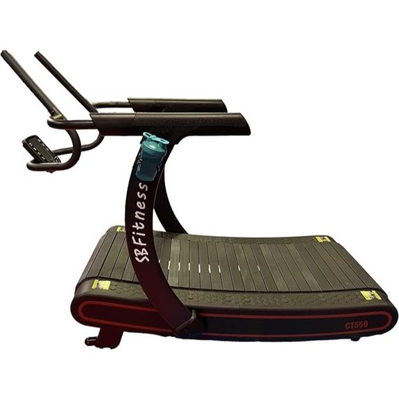 SB Fitness CT550 Curved Treadmill with LCD Display